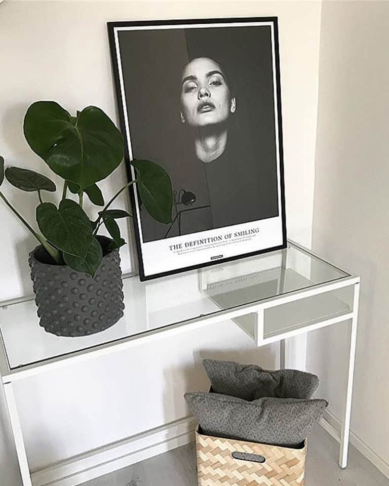 Smile | Plakat | Sort hvid portræt | Køb nordiske plakater online