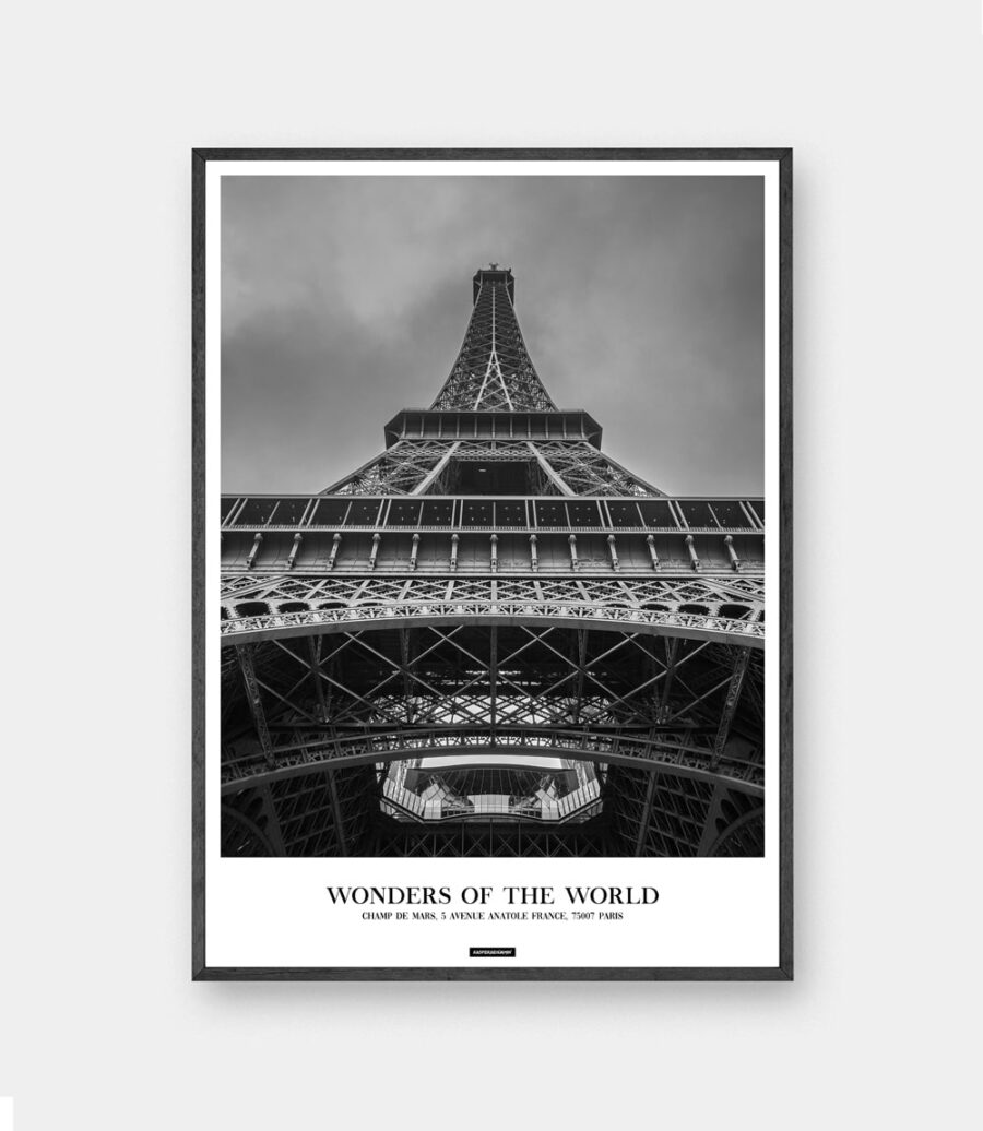 Paris plakat - Eiffel Tower