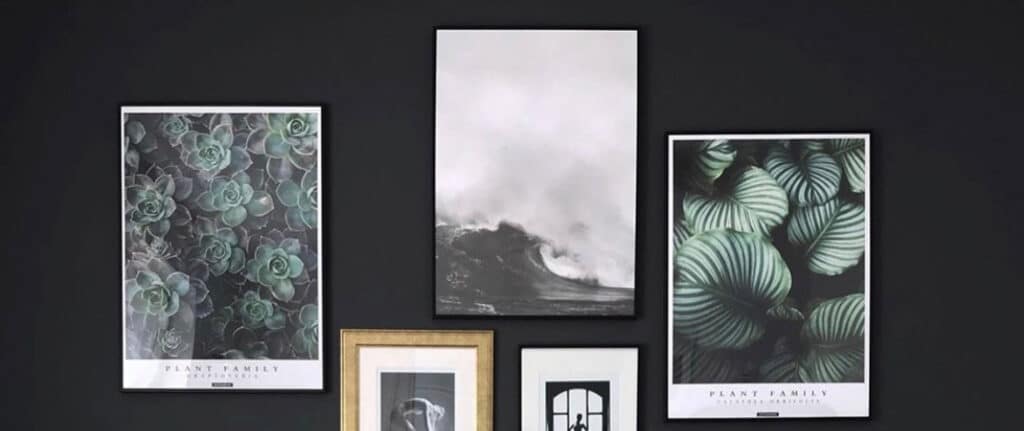 Inspirerende plakatvægge fra Instagram