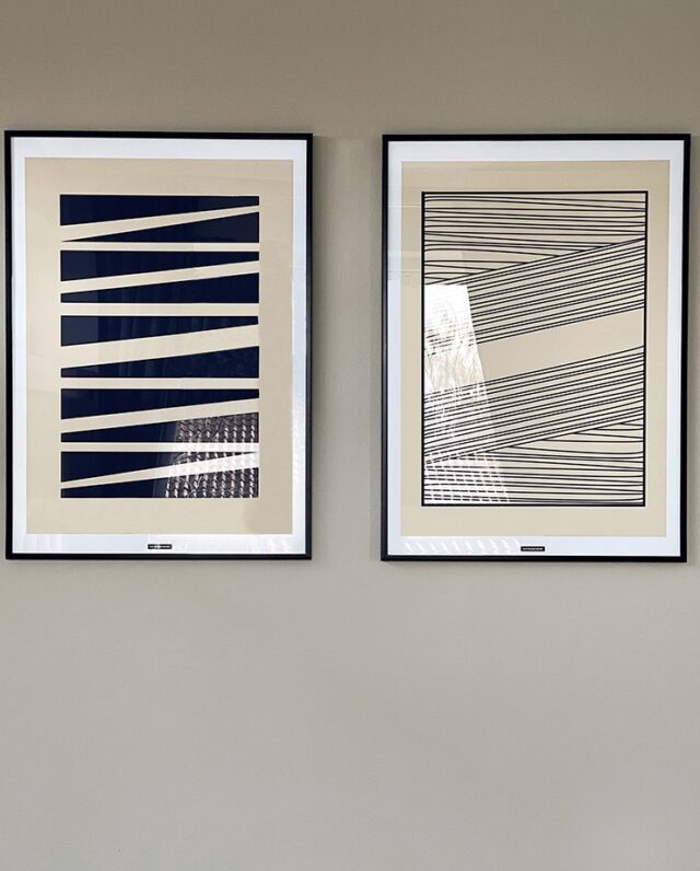 Abstrakt No. 1 & 2 plakatsæt