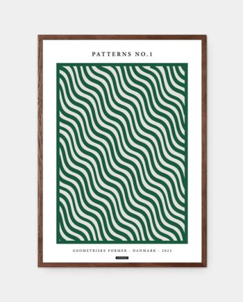 Patterns no.1 plakat af KASPERBENJAMIN