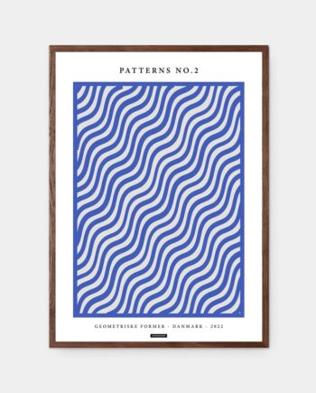 Patterns no.2 plakat af KASPERBENJAMIN