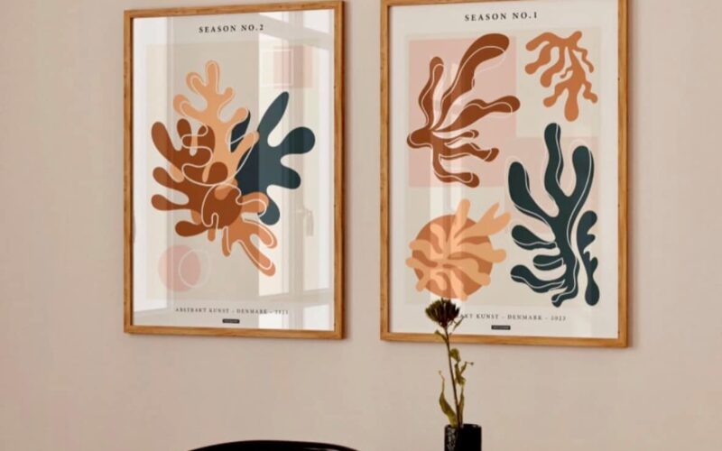 SEASON NO.1 & NO.2 - Valg af rigtige plakater i stuen