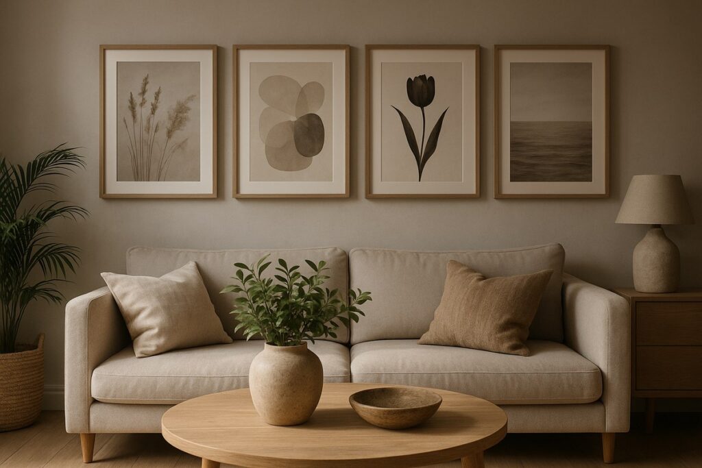 Nordisk bolig inspiration med plakater til hjemmet - bolig inspiration