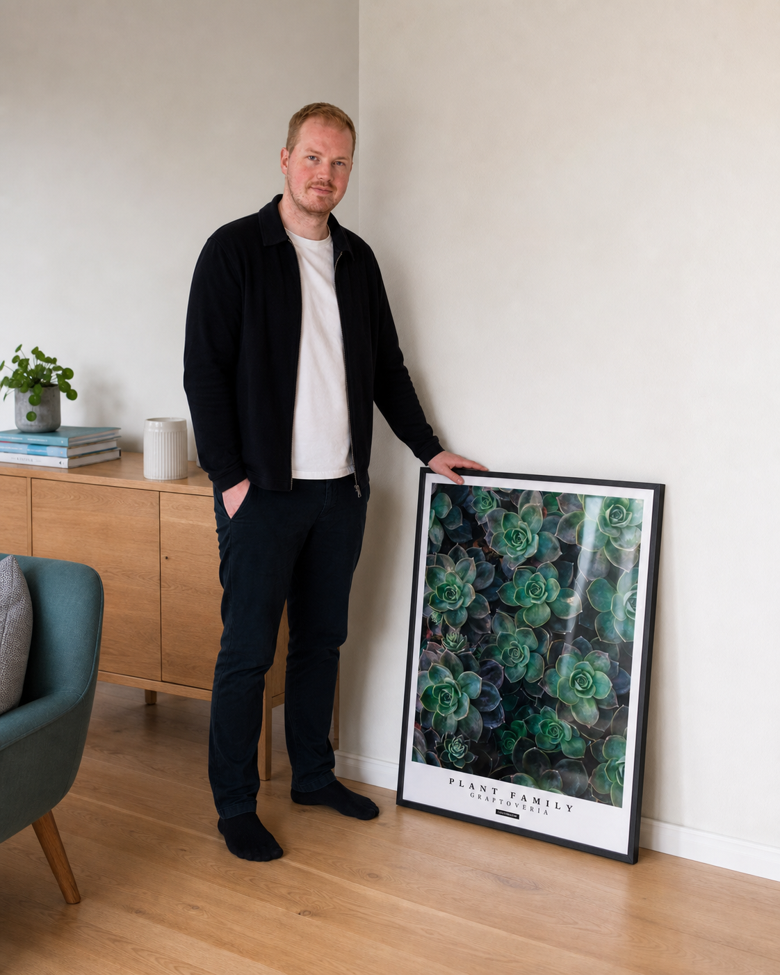 Miljøbillede med plakater