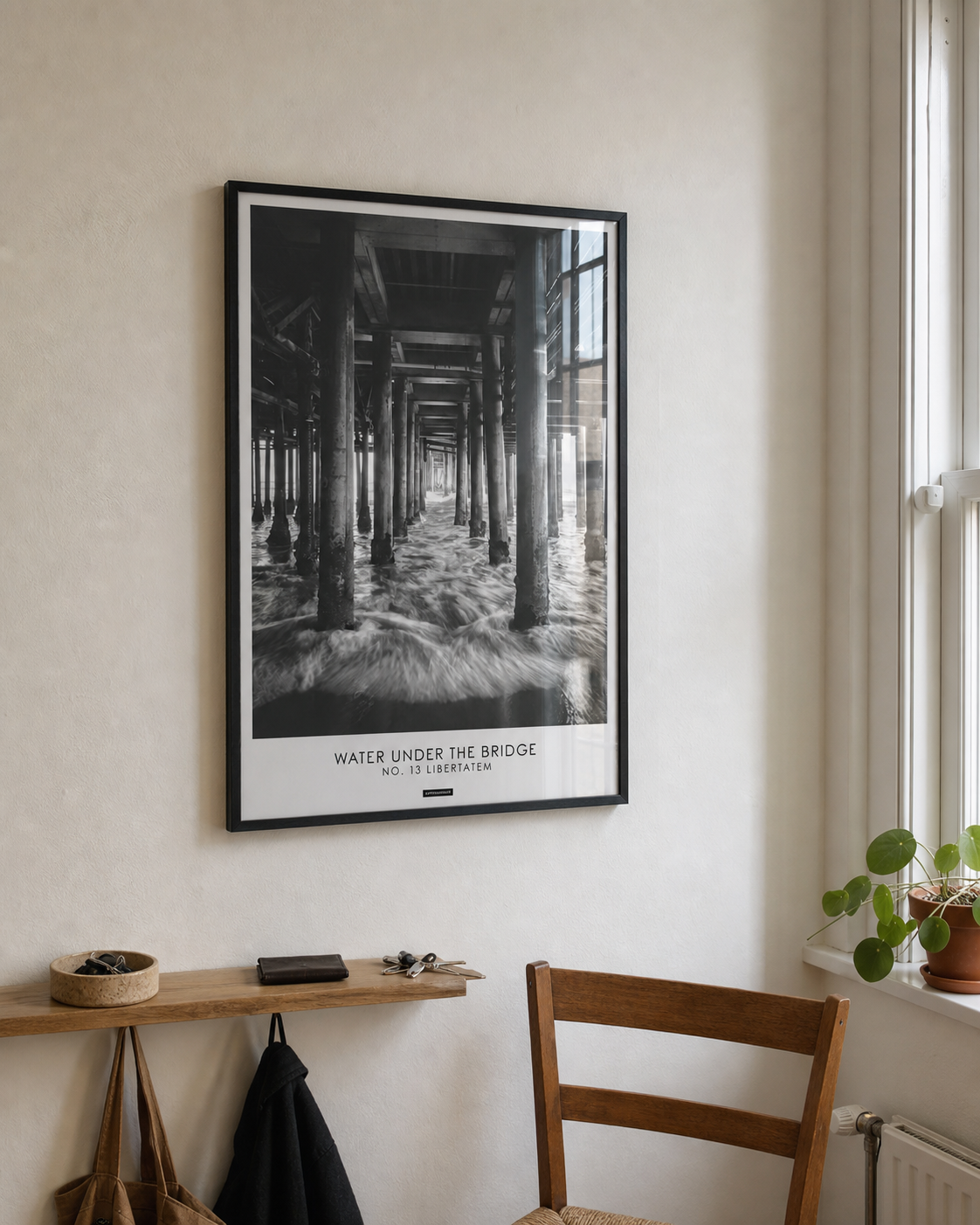 Miljøbillede med plakater